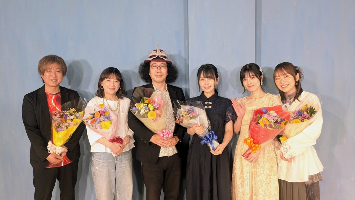 AQUAPLUS_JP's tweet photo. 【応援ありがとう！『うたわれるもの』みんなで語りたい公式生放送SP】

ご視聴いただいた皆さん、ありがとうございました！
そして、ご出演いただいた皆さん、本当にありがとうございました！

【出演者】（敬称略）
利根健太朗：オシュトル／ハク役
内田夕夜：ミカヅチ役
皆口裕子：シューニャ役
柚木涼香：エルルゥ役
種田梨沙：クオン役
Suara：歌手

🔻アーカイブ配信はこちら
https://t.co/YiUkbkbzrc

※番組の最初から最後まで「ネタバレ注意」です！

#うたわれ #白への道標 #うたわれを語ろう
