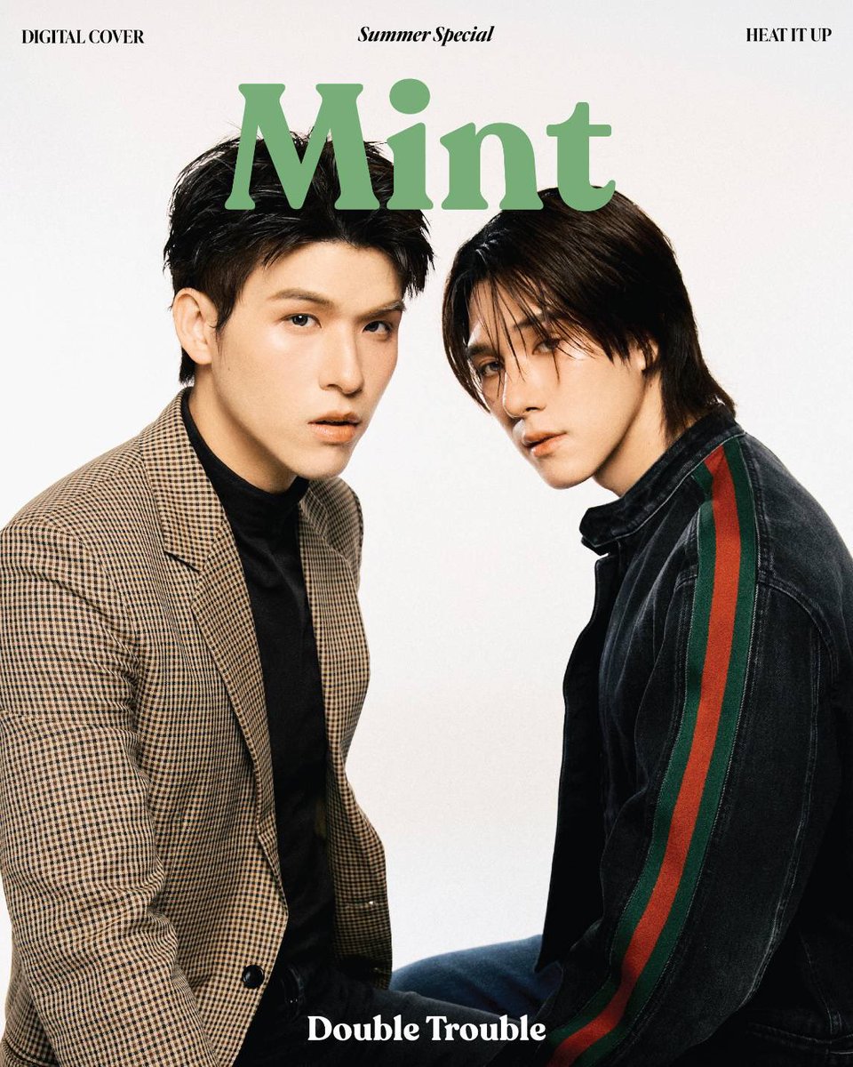 GMMTV's tweet photo. พบกับ “สกาย และ นานิ” บน Mint Digital Cover ประจำเดือนมิถุนายน 2026 พร้อมภาพแฟชั่นเซตและบทสัมภาษณ์ของพวกเขาทั้งคู่ได้ในคอลัมน์ Mint Talk ใน Mint Vol.35 ฉบับถัดไป เร็วๆ นี้ ได้ทุกช่องทางออนไลน์ของ Mint Magazine Thailand

#SkyNanixMintMagTH
#MintDigitalCover
#MintMagTH @mintmag_th 
#skywongravee @skywongraveee 
#hirunkit_  @Hirunkit_ 
#GMMTV