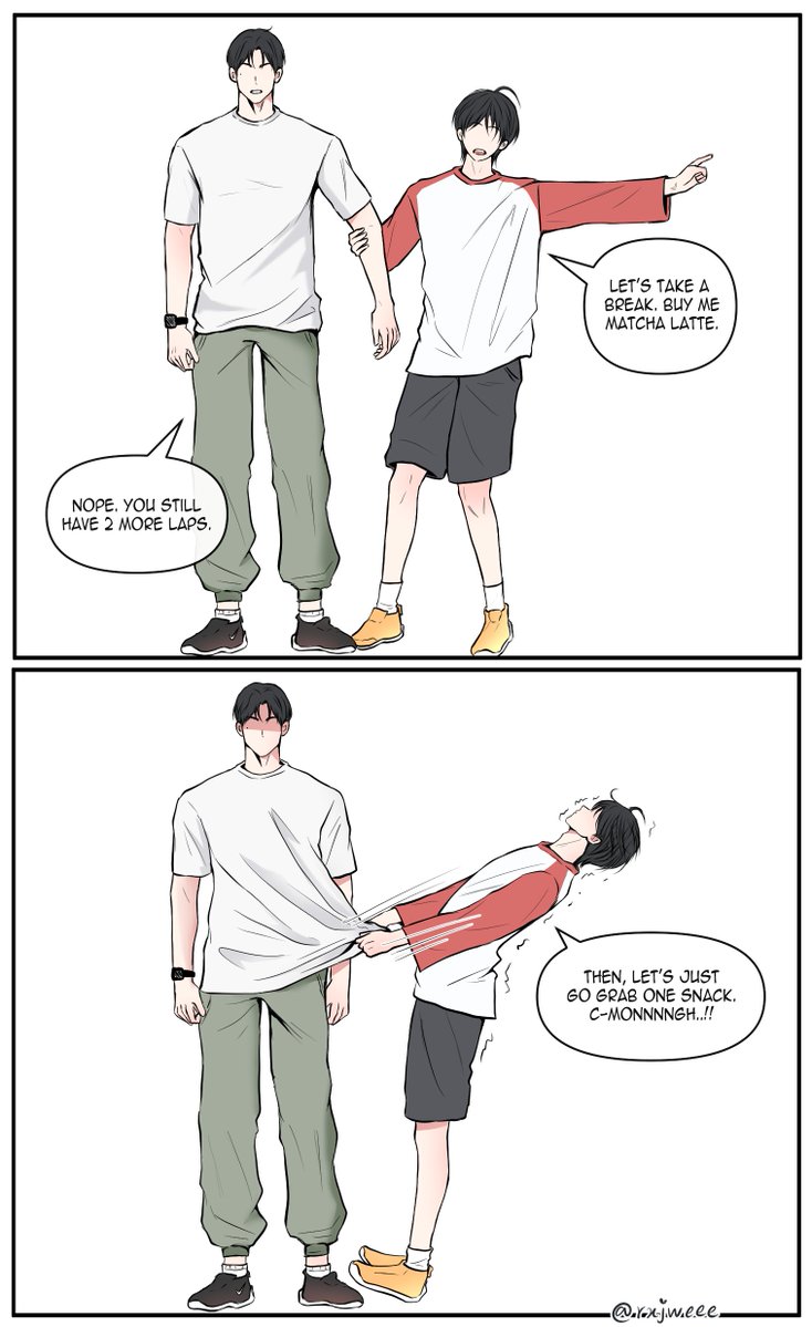 rxjweee's tweet photo. how to deal with someone who dislikes exercise: #noren https://t.co/kCtOfCQdQj