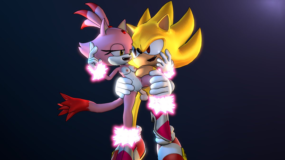 MinxyLewds's tweet photo. Super Sonic X Burning Blaze 

THEY'RE GOING SUPER NOVA!! 

Blaze Model: @Milambre71 
Port: @TheDoomguySFM 

Original Pose / Original Idea: @FlareSG_Art https://t.co/MJ2sJJJZH5