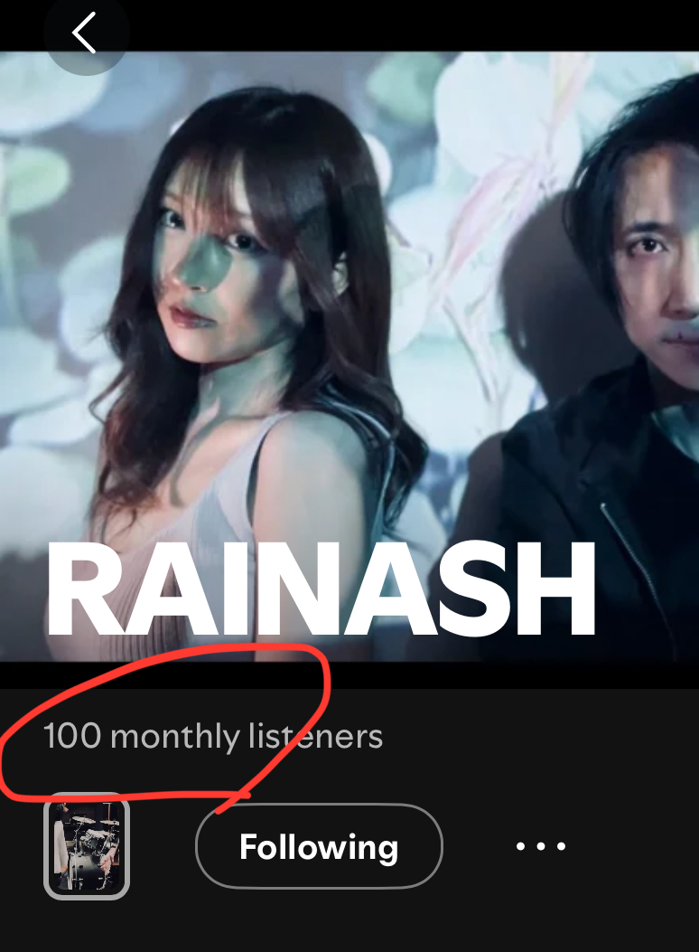 InfoRainash's tweet photo. The new release "In the Sad Forest(Radio Edit)" is recording great initial data on Spotify. The repeat playback will determine the opportunity for alternative rock listeners like you to know. Thanks for your listening in loop playback as a BGM! Link in Bio.
#Darkalternative https://t.co/WqbWrfbgbS