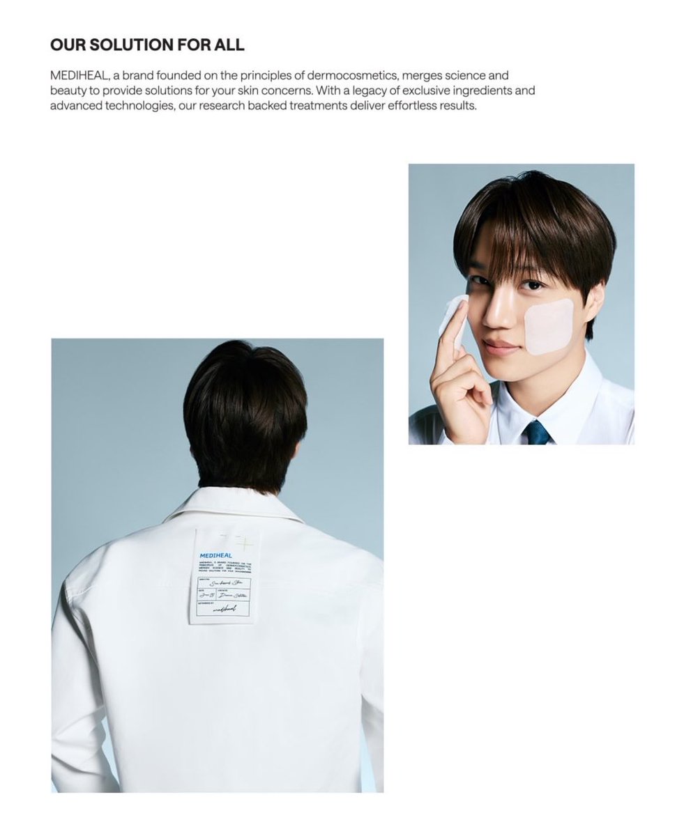 nothingonini's tweet photo. #KAI is officially the new muse of @mediheal_kr 
I AM SO PROUD OF YOU MODEL JONGIN, CONGRATULATIONS ✨ https://t.co/SCMfep2T0z
