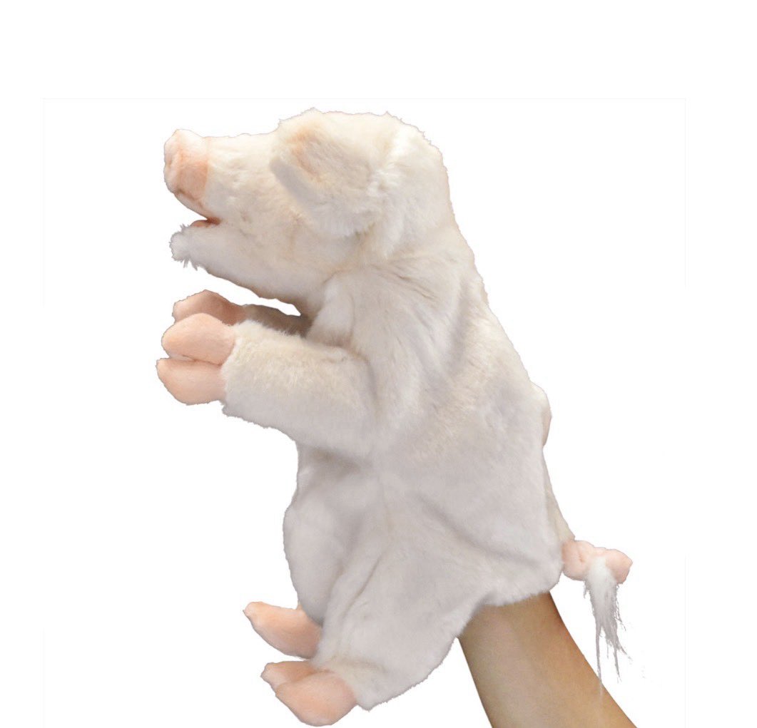 troll_hoiku's tweet photo. 『ハンドパペット ブタ』
4,620円(税込)

手を入れて動かす人形です。
※口は動かせません

サイズ(cm) W26cm × H26cm × D20cm/素材　アクリル https://t.co/y5ZOShDeKx