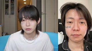 Mditu0's tweet photo. 会ったことない人に即数でイケメンだと勘違いされがちだけど、全然そんなことないよ。メイクしてる時は褒められるけど、すっぴんの時は🇵🇭🇹🇭🇪🇸とかだけで褒められて🇯🇵だと全然褒められない。それ位のレベルだよ、メイクでよききくらい顔変わるタイプ https://t.co/LZBR7ORfnW