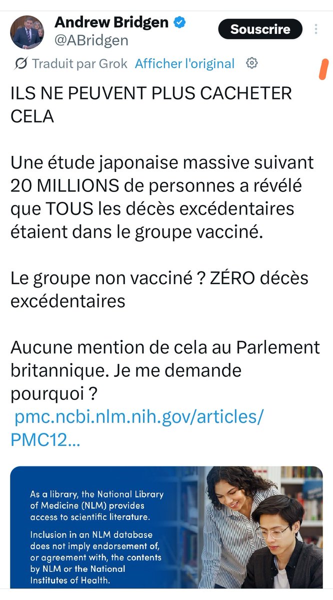 barbelon's tweet photo. @mum89000 @TrumpFrance @LaColitruche @philippejuvin Juvin a compris à retardement qu'il avait eu tout faux en se faisant l'agent propagandiste du lobbyiste de l'Elysée.
Désormais on sait (voir les révélations de Tulsi Gabbard) que le prétendu Arn-m "vaccinal" est un poison délibérément injecté à des gens sains. 
Juvin se rattrape. https://t.co/zdBJwPFUPp