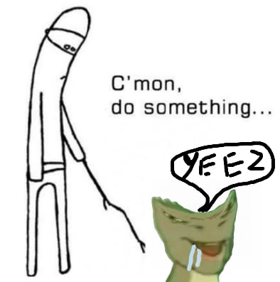 YeeErc20's tweet photo. wake up dino😭🦖 https://t.co/kruX8aDGAw