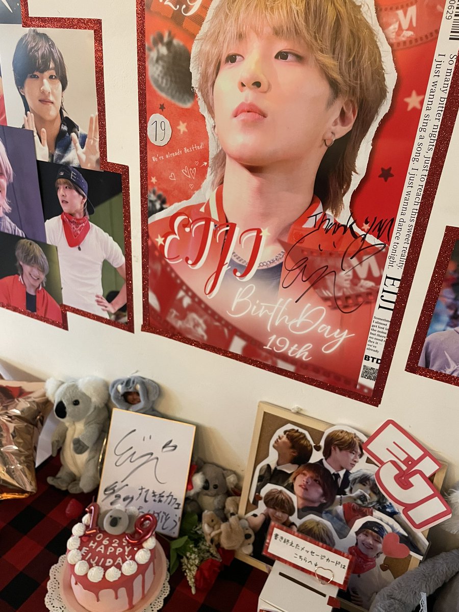 eijilovemeinko's tweet photo. エイジ来てくれました😭
お誕生日おめでとう！💖✨

#HappyEIJIDay2026 #Bestted #エイジ #伊藤瑛史 #EIJI https://t.co/dhPazZ3vjL