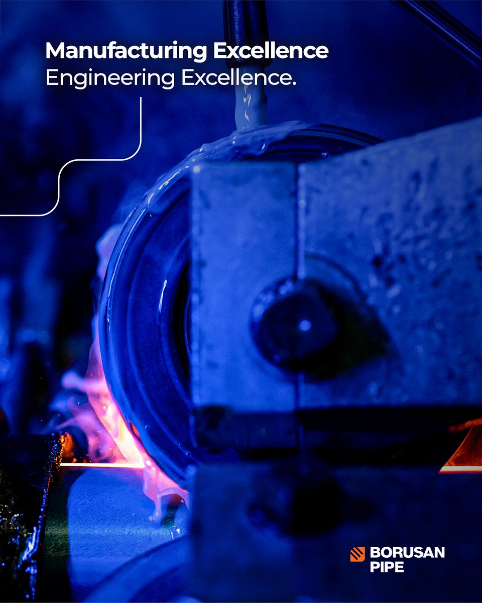 borusanpipe's tweet photo. We continuously improve our production processes, driven by efficiency, quality, and sustainability.

#BorusanPipe https://t.co/mA5ylRWCXg