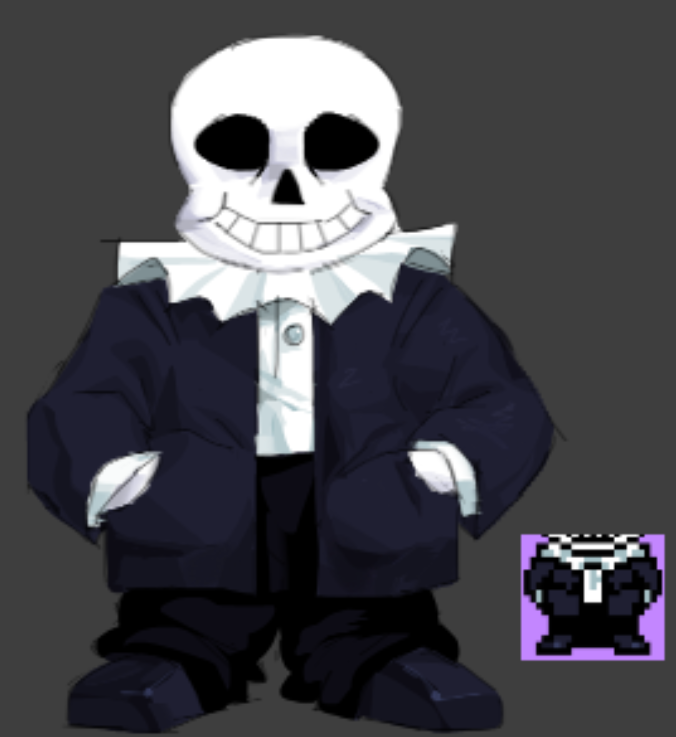 peppamindy's tweet photo. darkworld sans concept #utdr #undertale #deltarune #sans https://t.co/b6vCynDgnE
