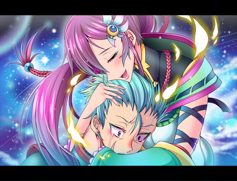 Kakkakira's tweet photo. Emotion of Existence
　～すべての悲しみは愛～

⚔これは絶望と希望の物語⚔

この世界には
救世の女神に見捨てられた者達
アンチゴッデスがいた。
これは一人のアンチゴッデスの青年の
苦悩と葛藤を描いた物語である。

●本作https://t.co/kAOrjqhrdM
●前編https://t.co/QGq1g9OluD
（1/3） https://t.co/pzMym3GVYE
