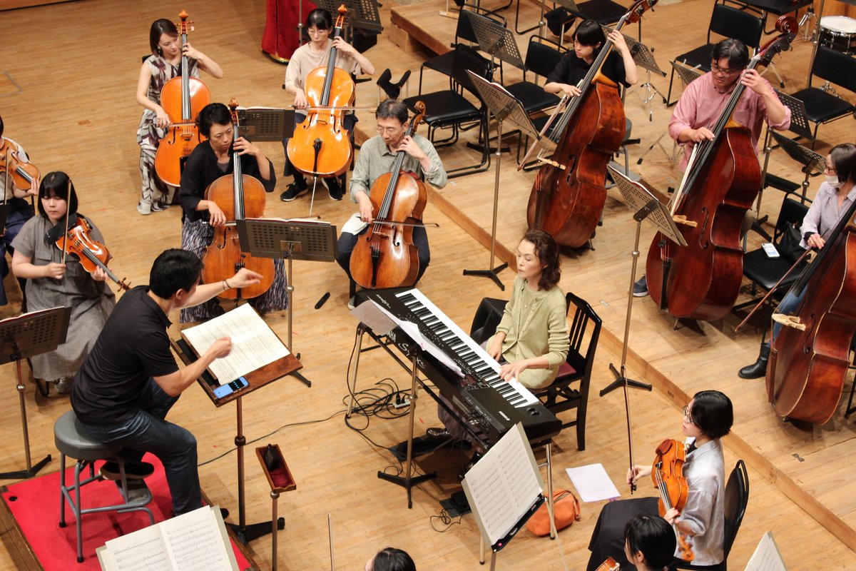 ac_orchestra's tweet photo. ♪第99回定期演奏会♪
リハーサル1日目

2026年7月2日(木)　開演18:45
📍愛知県芸術劇場コンサートホール

#ACO #愛知室内オーケストラ #愛知室内 #ACO定期 #ACO99 #原田慶太楼 #石田泰尚

▼チケット購入はこちら▼ 
https://t.co/4QurWJK4XU https://t.co/YszMz8rDIE