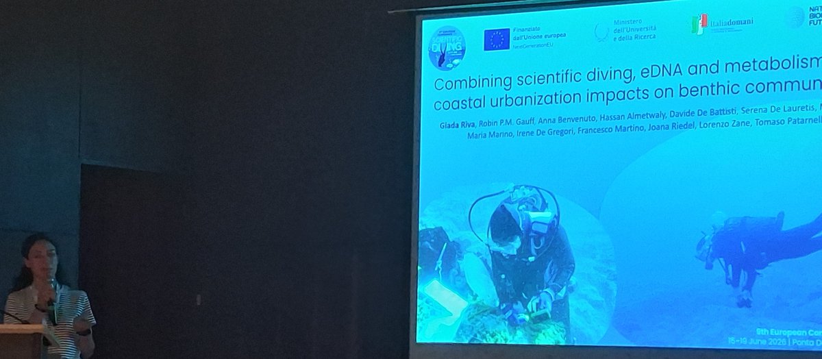 DiBio_UniPD's tweet photo. Just back from the #ECSD9 in the Azores!Amazing experience presenting our research on scientific diving. Proud to showcase Stazione Idrobiologica di Chioggia [@UnipD] — a unique facility for marine research at University of Padova
#ScientificDiving #MarineResearch #UniPD #Azores https://t.co/SCqWxREwuB