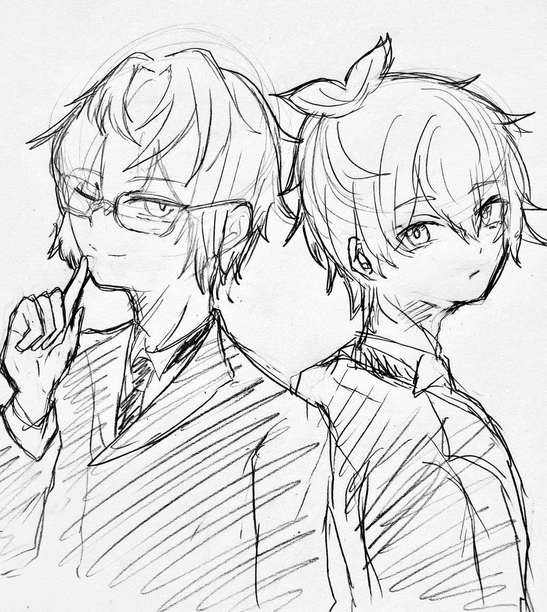 regenbogen0707's tweet photo. 執事服な隼郁 https://t.co/TH6hbAAwLF