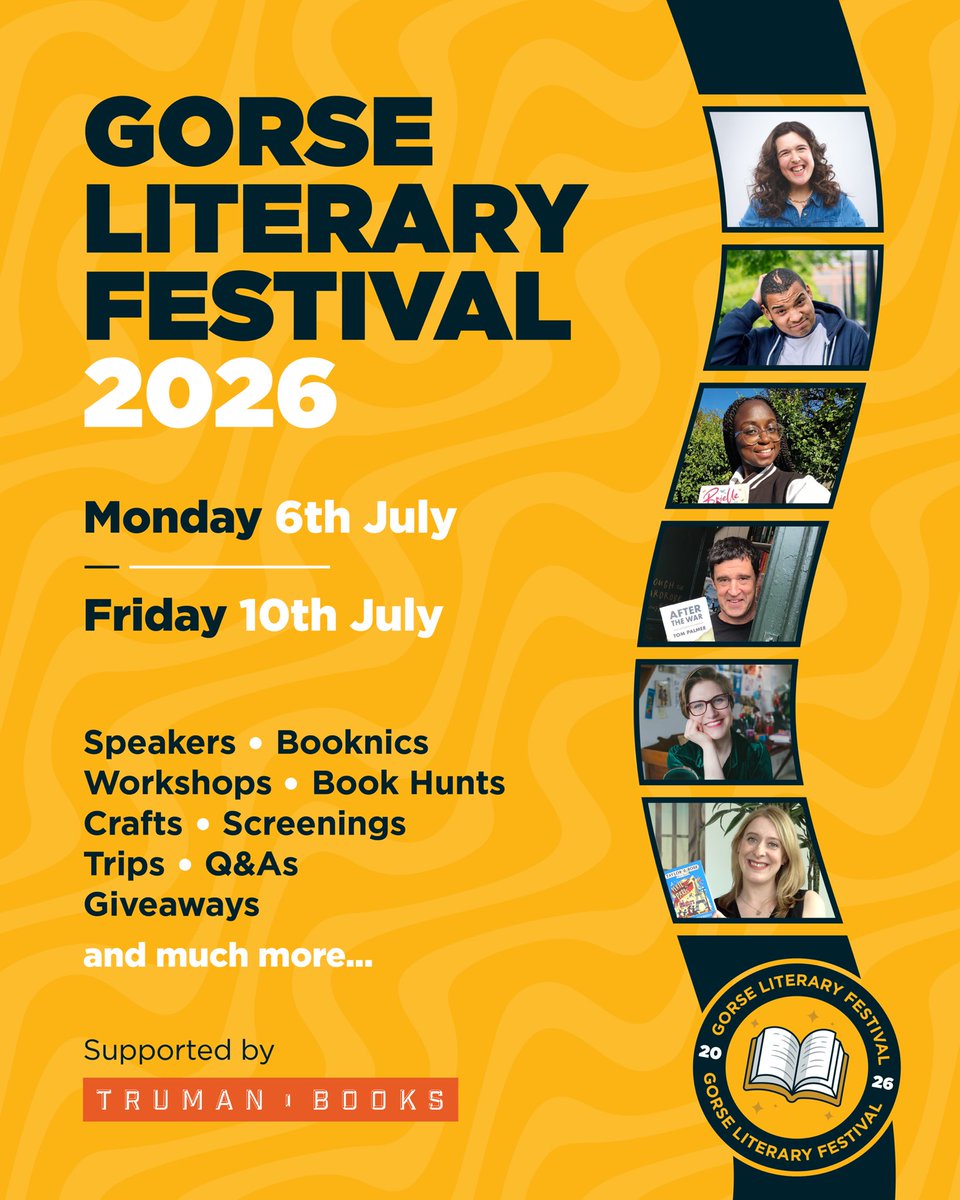 JsaLibrary's tweet photo. One week to go … #GORSELitFest https://t.co/hdkjihqwOu
