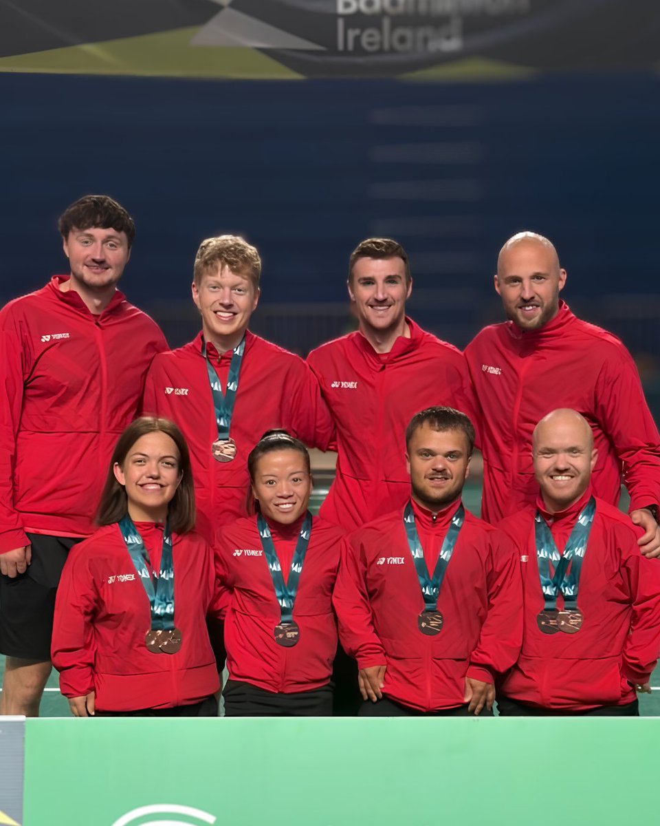 BadmintonEnglnd's tweet photo. What a week in Dublin!🇮🇪

Five bronze medals for the team at the British and Irish Para International and some top performances all round!🔥

Keep pushing team!

#BEPara https://t.co/T2qRCWXDeW