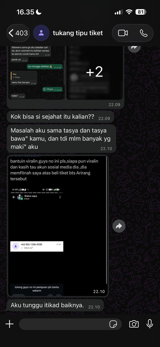ca4rchive's tweet photo. AWAS AWAS  SCAMMER MAU LEWAT
@byyjiminie kok lari si byyy😽😽😽 
mana abangmu yg polisi ituuu, sama mana bapakmu yg polisi ituuu💗🥺🤪
#armybantuarmy #army #bts https://t.co/SfowOXSIB2