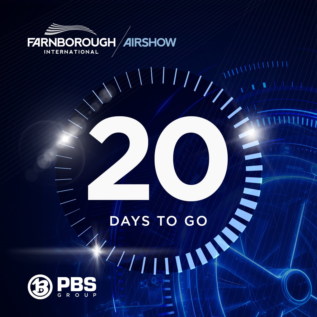 PBS_GRP's tweet photo. ✈️ Only 20 days to go until @FIAFarnborough!

The countdown is on, and we're looking forward to welcoming you to the PBS GROUP stand. Join us to explore our latest aerospace technologies, meet our experts, and discuss how we can support your next project.

📍 Hall 3, Booth 3740

See you at Farnborough International Airshow 2026!