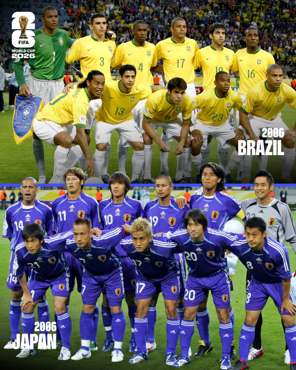 shigodekigian's tweet photo. 🇯🇵 サッカー男子日本代表 FIFAランキング推移
​2000年 ➜ 🇯🇵 FIFAランキング：29位
2001年 ➜ 🇯🇵 FIFAランキング：26位
2002年 ➜ 🇯🇵 FIFAランキング：26位
2003年 ➜ 🇯🇵 FIFAランキング：24位
2004年 ➜ 🇯🇵 FIFAランキング：20位
2005年 ➜ 🇯🇵 FIFAランキング：15位
2006年 ➜ 🇯🇵 FIFAランキング：49位
2007年 ➜ 🇯🇵 FIFAランキング：36位
2008年 ➜ 🇯🇵 FIFAランキング：34位
2009年 ➜ 🇯🇵 FIFAランキング：43位
2010年 ➜ 🇯🇵 FIFAランキング：29位
2011年 ➜ 🇯🇵 FIFAランキング：15位
2012年 ➜ 🇯🇵 FIFAランキング：22位
2013年 ➜ 🇯🇵 FIFAランキング：48位
2014年 ➜ 🇯🇵 FIFAランキング：54位
2015年 ➜ 🇯🇵 FIFAランキング：53位
2016年 ➜ 🇯🇵 FIFAランキング：51位
2017年 ➜ 🇯🇵 FIFAランキング：55位
2018年 ➜ 🇯🇵 FIFAランキング：50位
2019年 ➜ 🇯🇵 FIFAランキング：28位
2020年 ➜ 🇯🇵 FIFAランキング：27位
2021年 ➜ 🇯🇵 FIFAランキング：26位
2022年 ➜ 🇯🇵 FIFAランキング：20位
2023年 ➜ 🇯🇵 FIFAランキング：17位
2024年 ➜ 🇯🇵 FIFAランキング：15位
2025年 ➜ 🇯🇵 FIFAランキング：15位
2026年 ➜ 🇯🇵 FIFAランキング：15位
​情報源：FIFA

ブラジル代表ランキング
↓