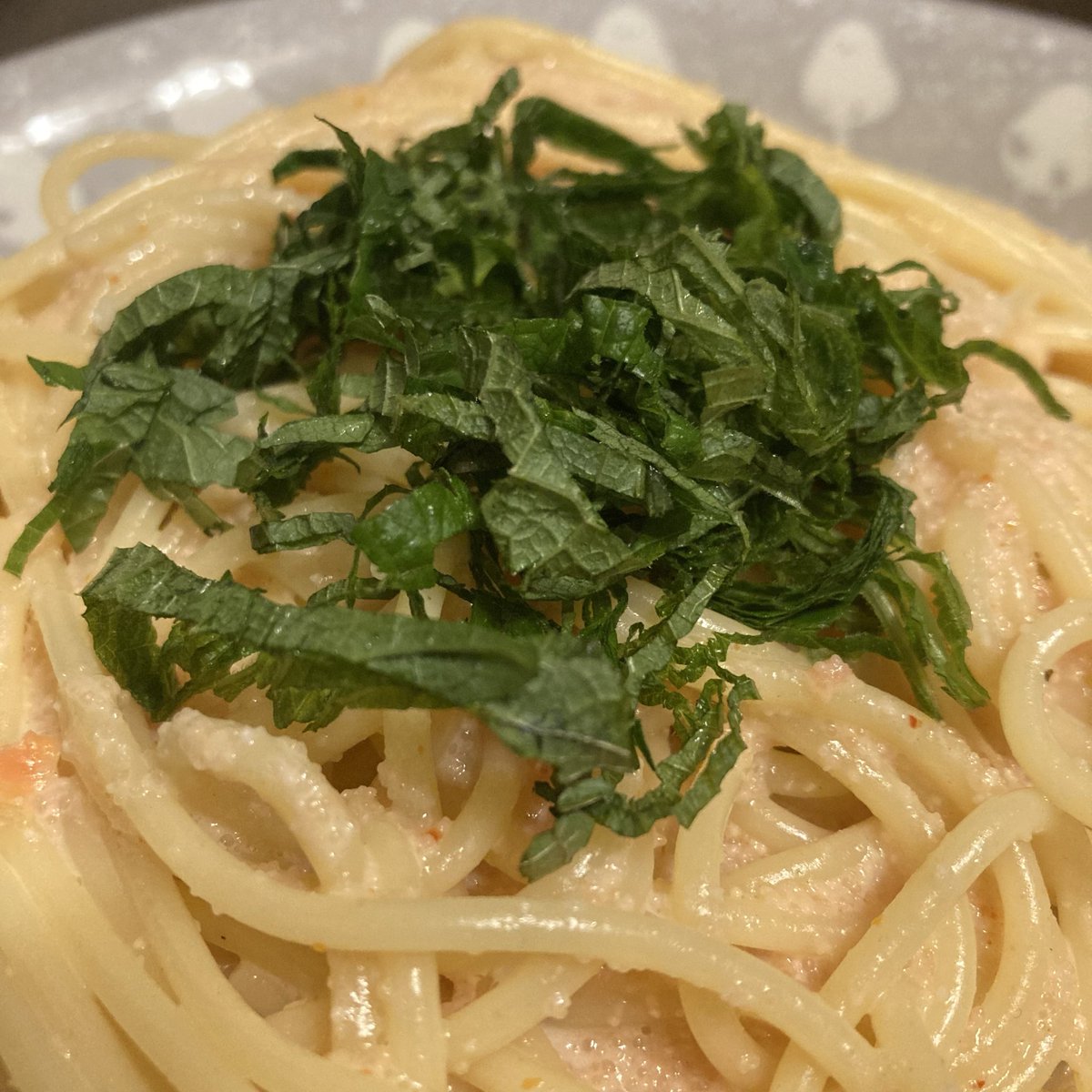 xv3cx's tweet photo. 大葉料理1日目

明太子スパゲティ
もも肉の大葉巻き https://t.co/hfICoOknjW