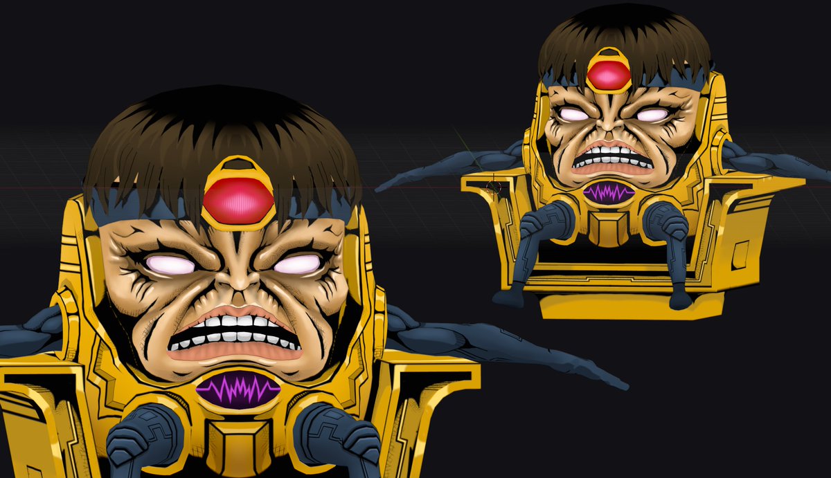ManFromPeckham's tweet photo. M.O.D.O.K comic styled  (For Sale)
#RobloxDev #Blender #Marvel 
Really appreciate the support from the recent posts❤️ https://t.co/febj1hkxPR