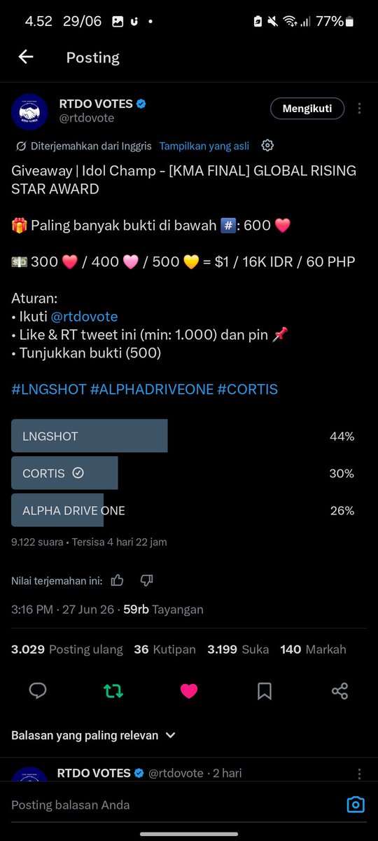 l1ttleb0zz's tweet photo. @rtdovote for #CORTIS https://t.co/qJYvTSwHH7