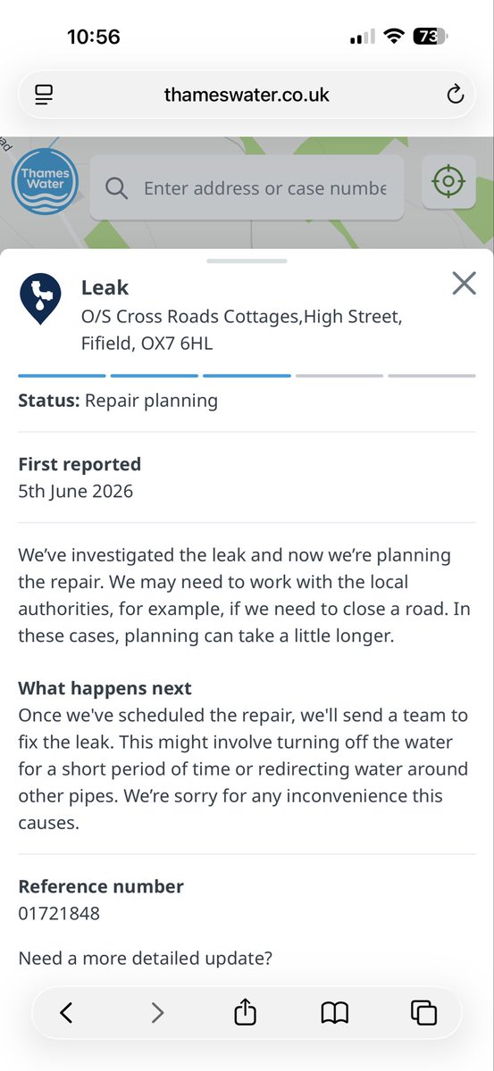 sammorrellbrown's tweet photo. @thameswater This should help! I’ve lost count of the amount of times this info has been shared, numerous villagers have complained been promised dates of repairs. Absolutely zilch done about it. 24 days &amp; counting the cost of wasted water. There will be no water ban here example set by you! https://t.co/uX7EF7HqjA