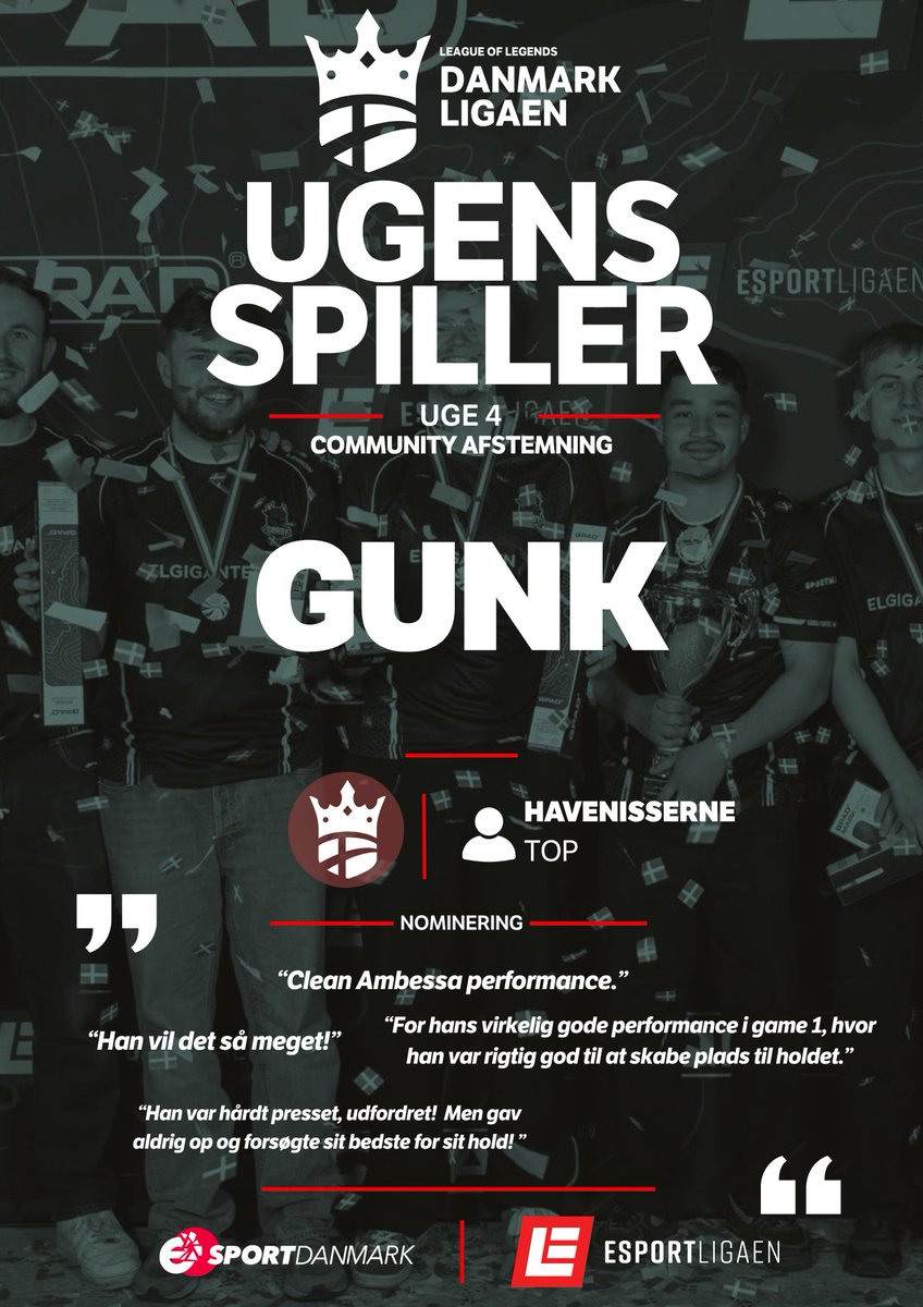 LoL Danmark Ligaen tweet media