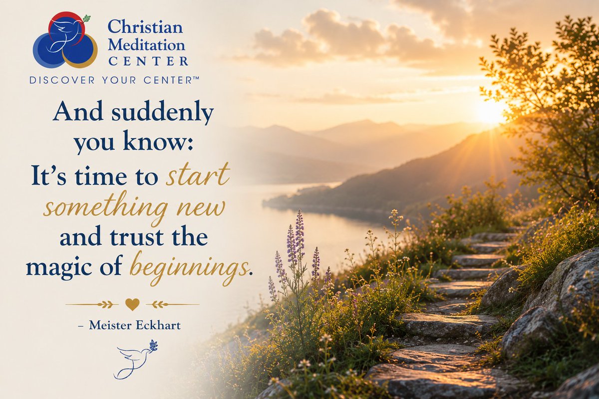 ChristMedCenter's tweet photo. Happy Monday!

Today's Christian meditation: https://t.co/BS1QWRBVh4

#inspirationalquotes #christianmeditation #prayer #peace #love #peacemakers #christianmeditationmovement #Christ #jesus #NewBeginnings https://t.co/UsZf2KVRON