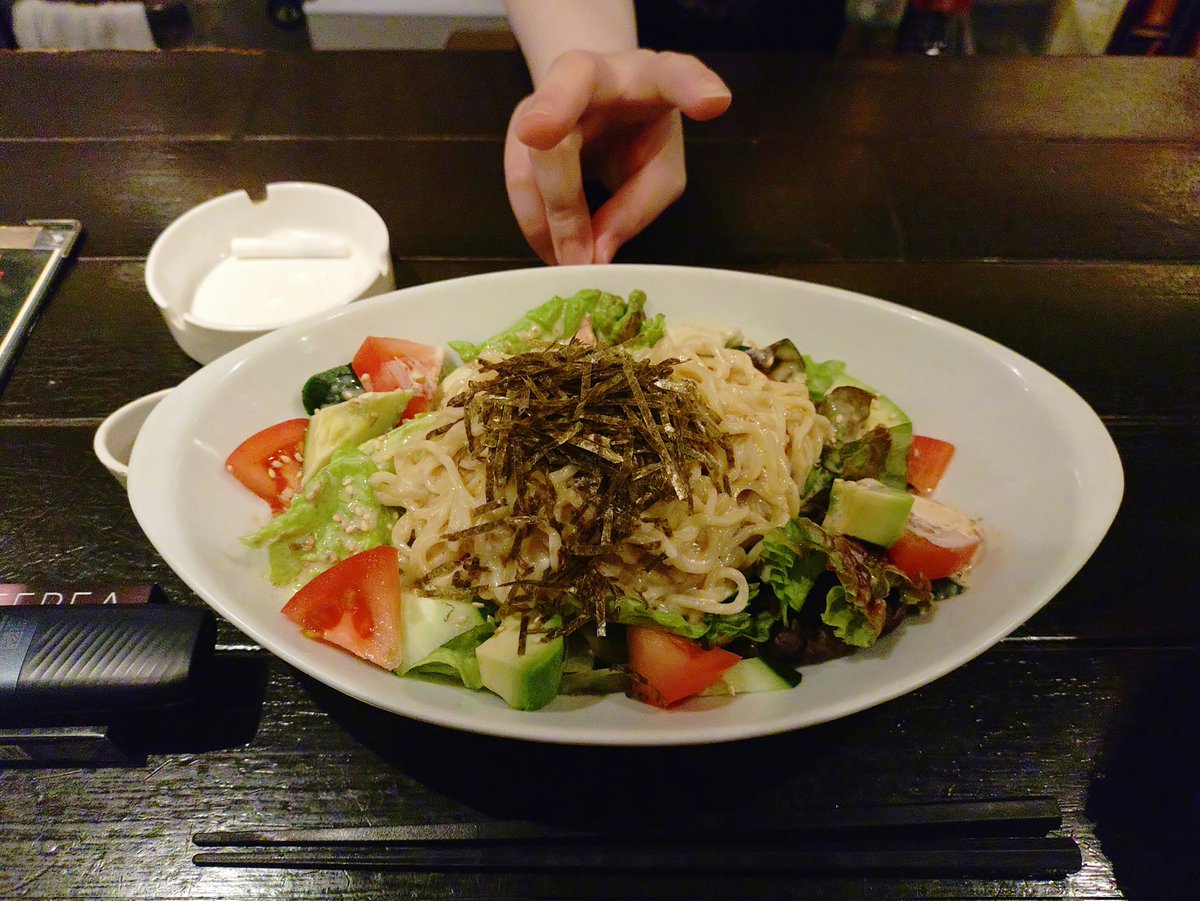 ラーメンマンなだけにラーメンサラダをcasitaさんでいただくなう(2026