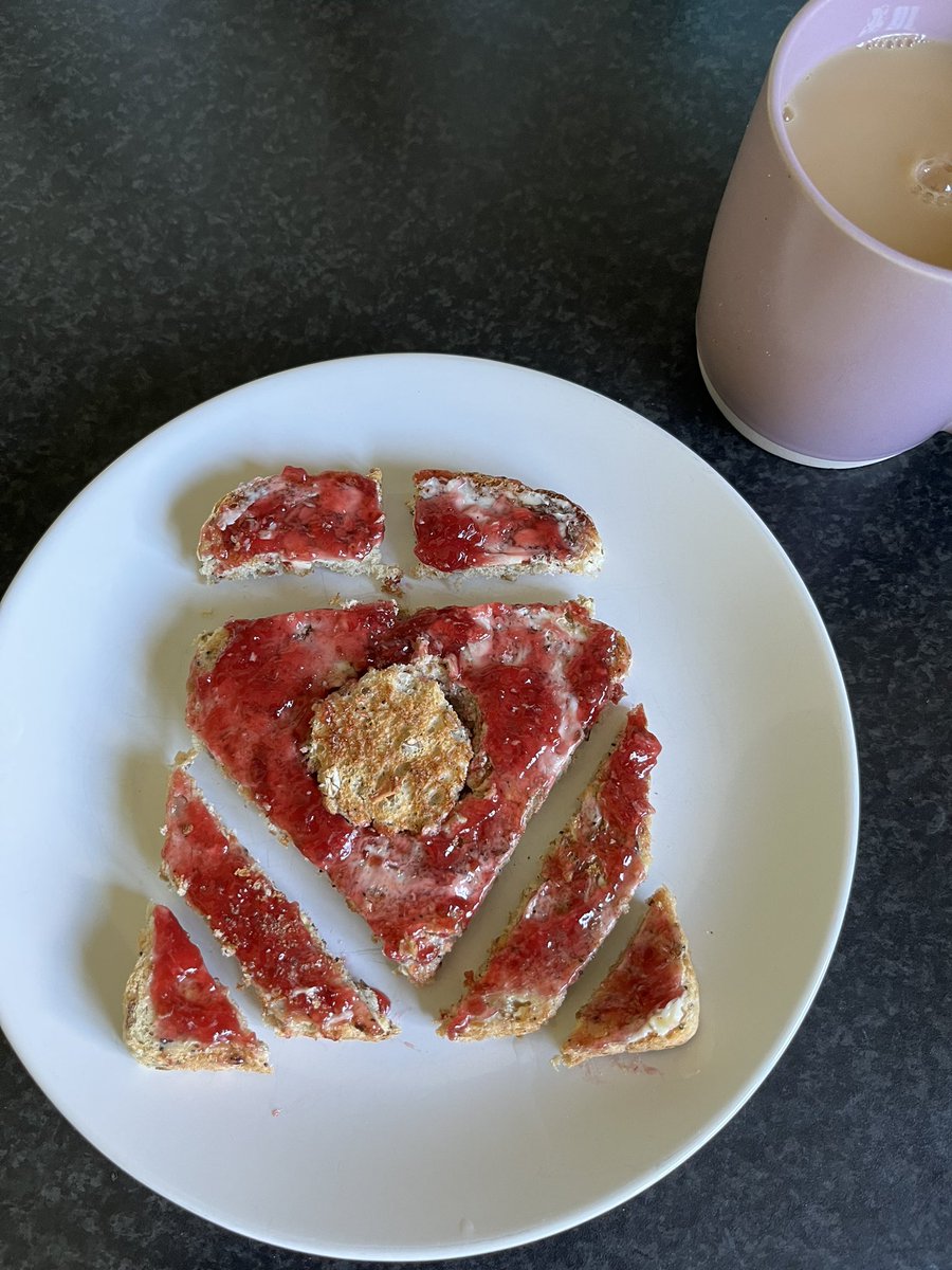 NickBeggs's tweet photo. My wife was overseeing a particularly stressful wedding yesterday.
This morning I’ve wheeled out the big guns: a high-dose Medical Toast protocol.
Prognosis: guarded but optimistic. Early signs are encouraging. https://t.co/2qblIdLNLJ