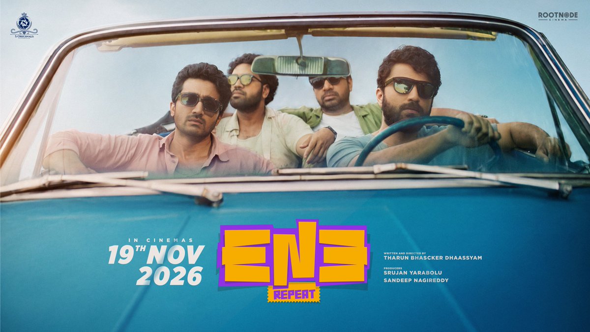 ENERepeat's tweet photo. A new destination…..
The same madness. ❤️

#ENERepeat arrives in cinemas worldwide on NOVEMBER 19, 2026.

#ENE2 #ENERepeatOnNov19th https://t.co/oCRIMVyGIK