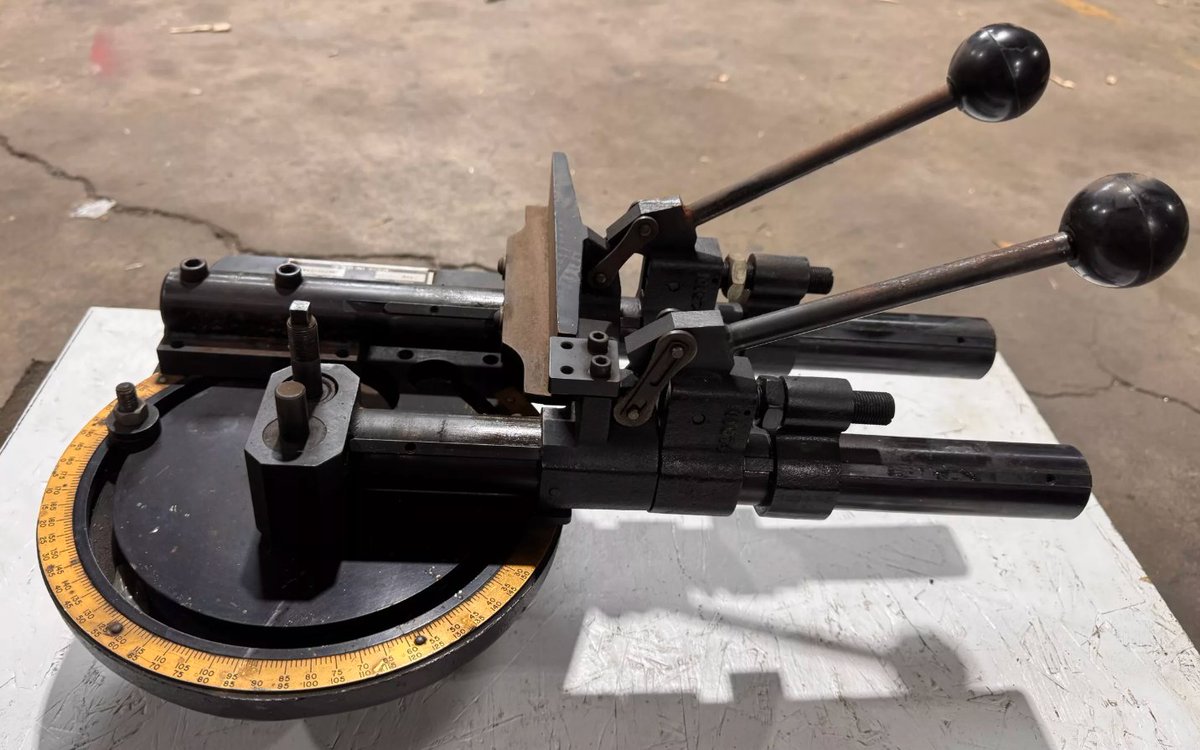 benderparts's tweet photo. Conrac 410 Hand Bender fresh out of the box.  Likely never used! 

Tried and true design is an industry standard.  Click for more or request a quote!  

#hvac #tubebending #pipebending #manualbender

https://t.co/dueNdEjOjd https://t.co/gAfrK9PBHu