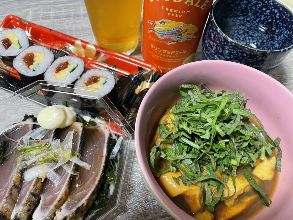 hrtk1973's tweet photo. もう今日はブラジル戦🇧🇷を応援するために猛烈な集中力て仕事を熟して早帰り💨
ホヤ大葉ポン酢🍀で短期決戦🔥かんぱーぴ🥂
皆さん深夜にまた会いましょう⚽️ https://t.co/0AeyCsSunq
