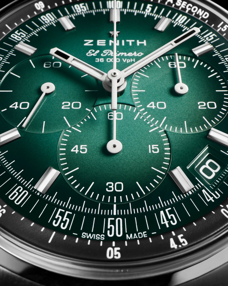 ZenithWatches's tweet photo. Zenith is proud to unveil the CHRONOMASTER Original Paris Edition, a testament to enduring elegance and horological precision. This limited-edition timepiece, exclusively for the French market, features a stunning verdigris gradient dial inspired by the timeless architectural beauty of Paris. Powered by the El Primero 3600, it embodies a unique fusion of cultural heritage and cutting-edge watchmaking.

A strategic release that celebrates design, innovation, and exclusivity.

#ZenithWatches #ChronomasterOriginal #ElPrimero