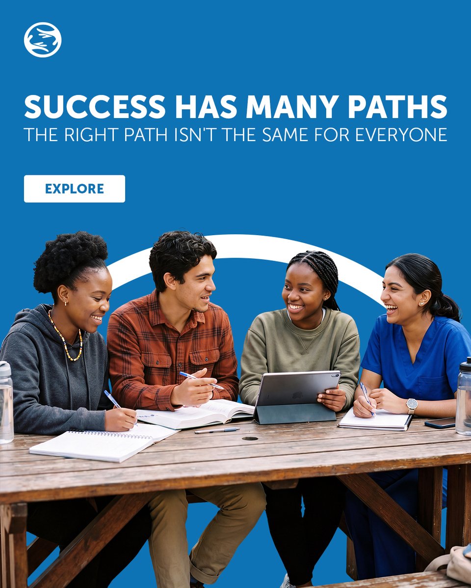 solacebenefits's tweet photo. 🎓 “What if I can’t afford university?”
Many young South Africans feel the same. Success isn’t tied to one institution or timeline—there are many paths forward. Explore your options: 🔗https://t.co/KRHrMOm2A6 https://t.co/ol6ZrMMo5G