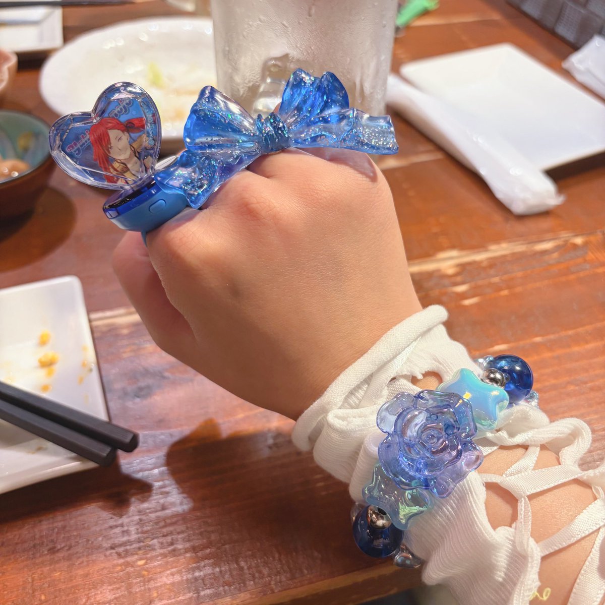 MSKF_15's tweet photo. ちずがおつかいしてくれたアクセサリー🎶センス良くて神🎶 https://t.co/n9ETyymelq