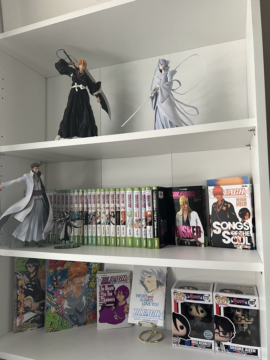 LadyAizen's tweet photo. I’m full of questions 😭 I want to buy the missing Bleach manga but... in September there is a new edition, right...? 😵‍💫 https://t.co/MsXZaKoWAd