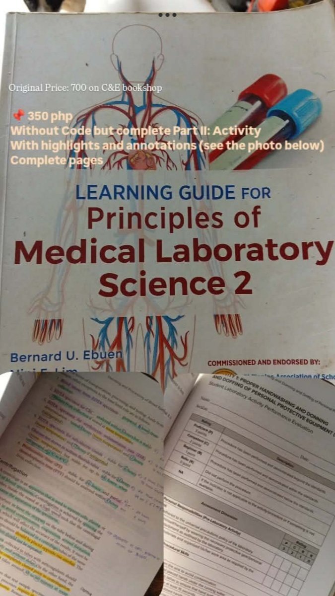 kiacytes's tweet photo. 📚 FOR SALE: MedTech Books 🩺
Location: Cavite
Meetup: Available within Cavite
Shipping: LBC (shipping fee shouldered by the buyer)

✅ Histopathologic Techniques (Gregorios) – ₱150
✅ PMLS 2 Learning Guide – ₱350
✅ Medical Parasitology in the Philippines (Belizario) – ₱400 https://t.co/NeboJtkzpr