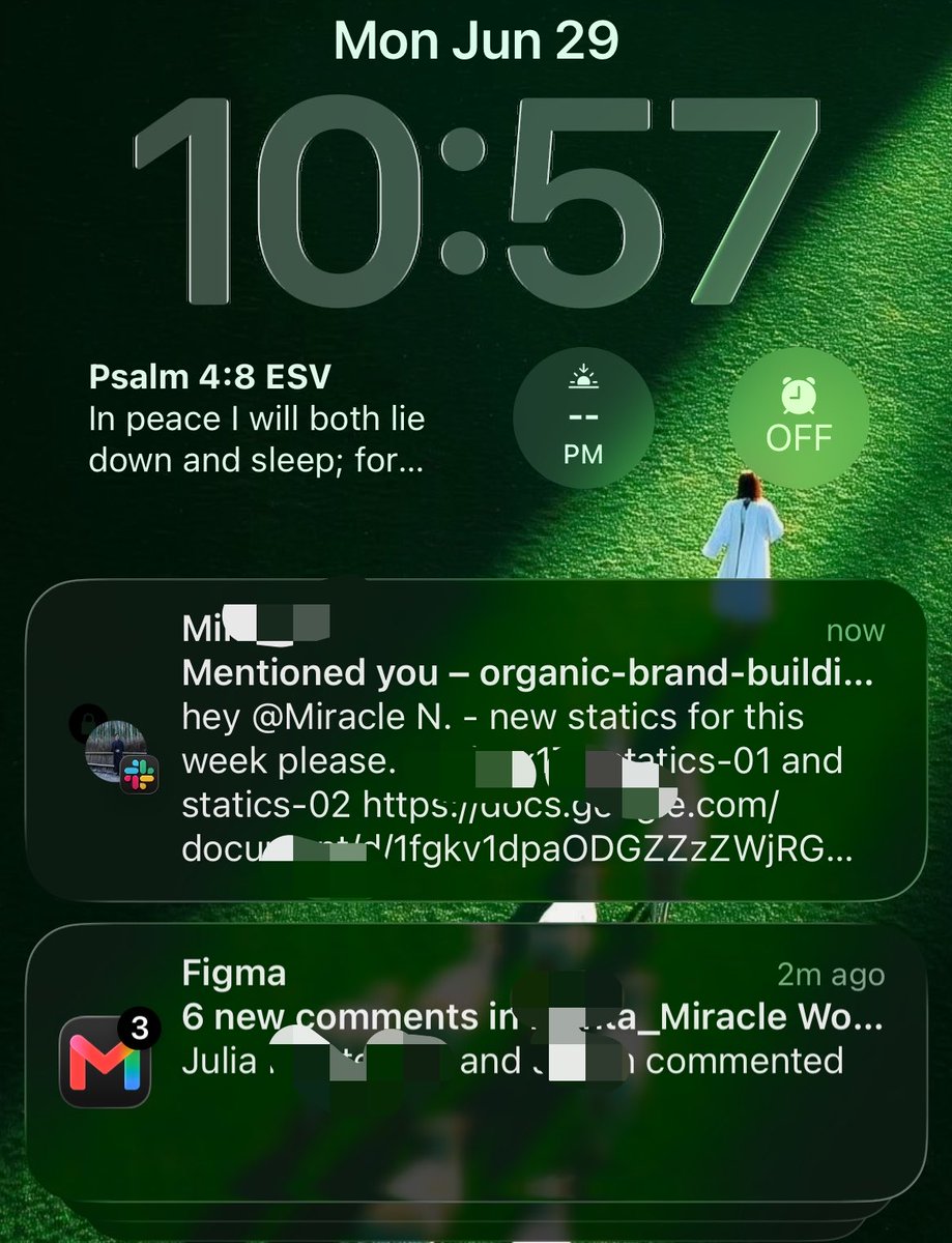 miraclendem's tweet photo. Another week to trust God and put in 100% https://t.co/gfumpUhWd1