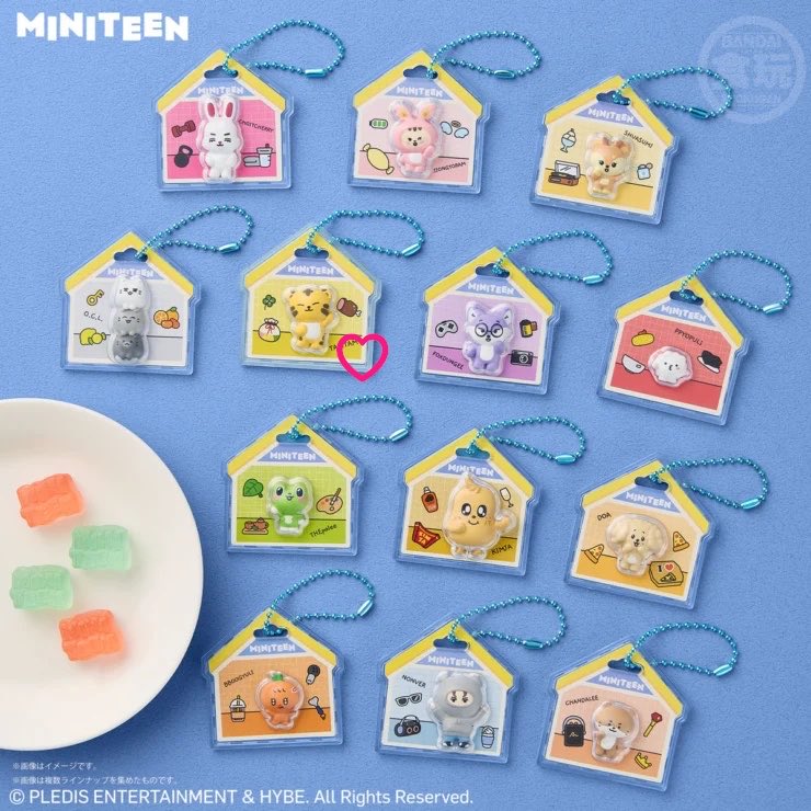 bs013713's tweet photo. SEVENTEEN ミニティーン miniteen 交換 パッケージチャーム グミ

【譲】ジュン🐱
【求】ホシ🐯

大阪手渡しor郵送にて交換希望です
お気軽にお声掛けください🙇🏻‍♀️

キズ確認のため、一度開封しております。 https://t.co/pV7A3IVWAh