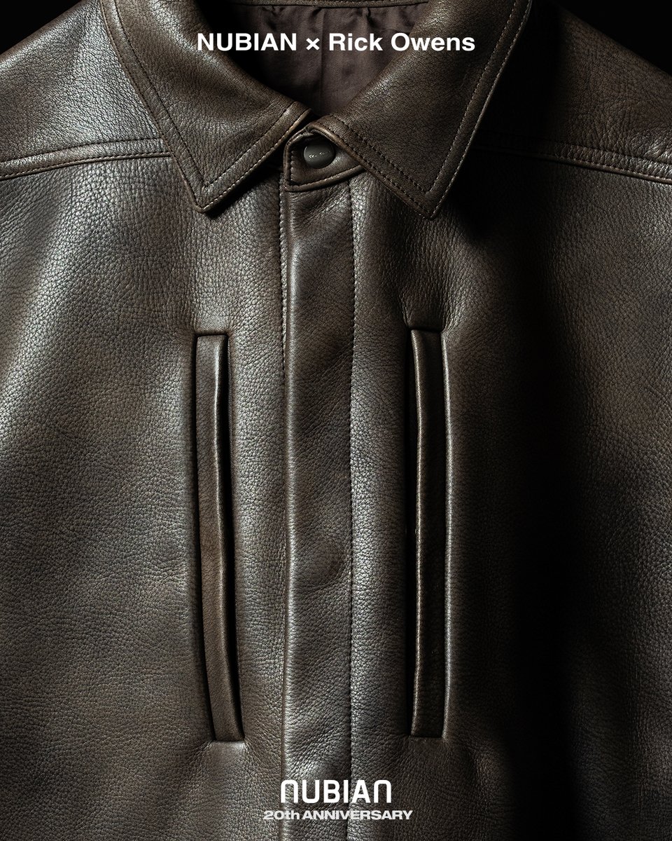 nubian_tokyo's tweet photo. 7/4(土)発売『NUBIAN × Rick Owens』NUBIAN設立20周年を記念し、日本初となる｢Rick Owens｣とのコラボレーションが実現。福岡店グランドオープンに合わせ、7/4(土)よりNUBIAN全店舗にて発売開始 https://t.co/kKdatJaYGg https://t.co/XGRV9Vz0RB