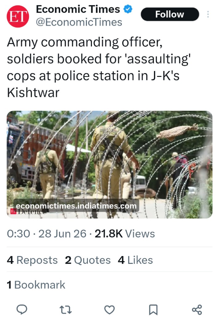 mananbhattnavy's tweet photo. So much for 'aid to civil services' and in the name of 'saving the democracy'!!!

Next time, when you call us for covering up for you and to do your job; you unprofessional morons, do send a written memo, we shall think about it and reply suitably. https://t.co/qvHVYFettC