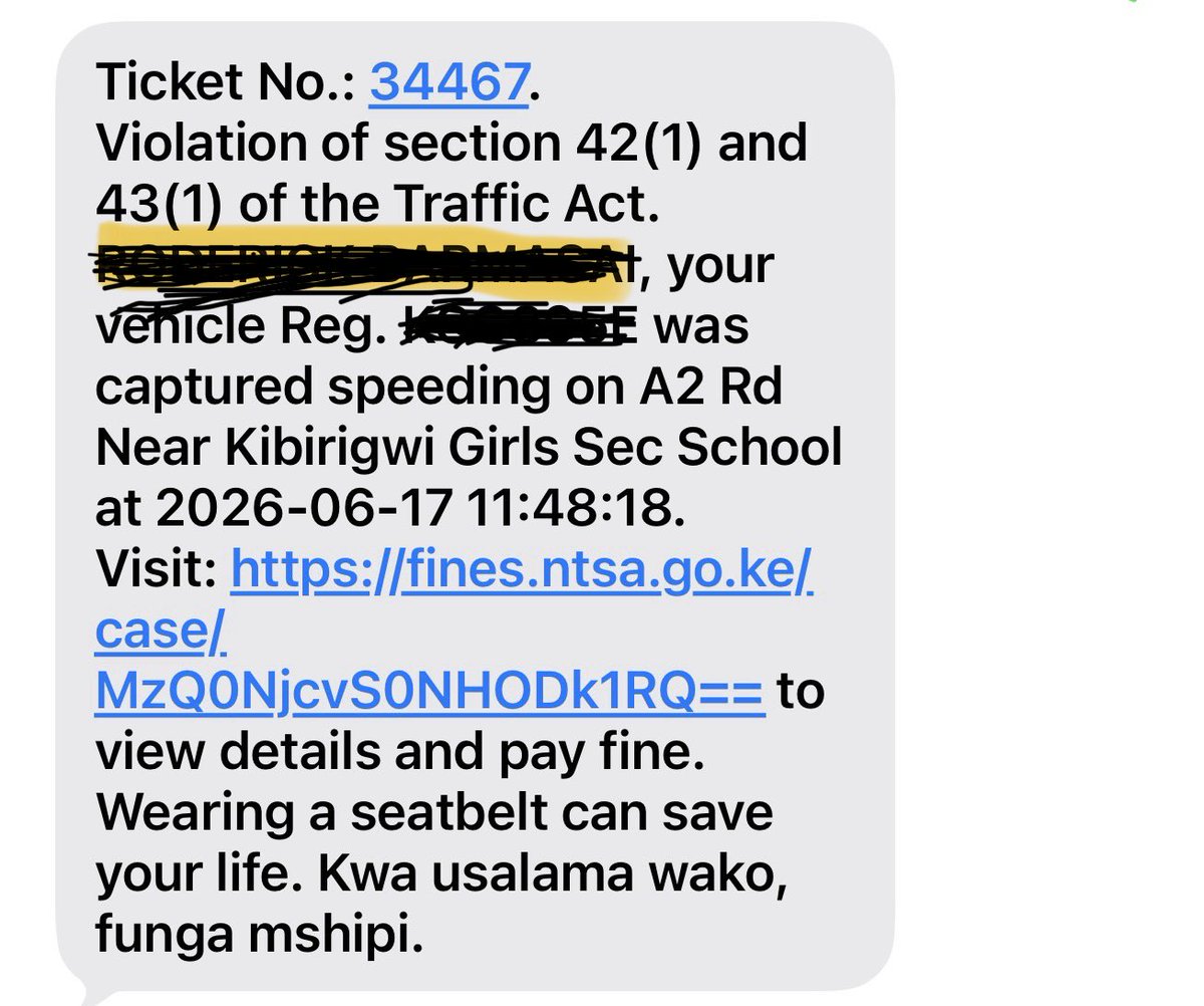 DonaldBKipkorir's tweet photo. My kid-bro received a text message purportedly from @ntsa_kenya for overspending … As a dutiful citizen, he paid the fine to the account at @KCBInKenya given by NTSA .. The account is in the name of CATHERINE JERONO TOMNO …. The law doesn’t allow Government institutions to open bank accounts in the names of individuals. Is NTSA exempt?