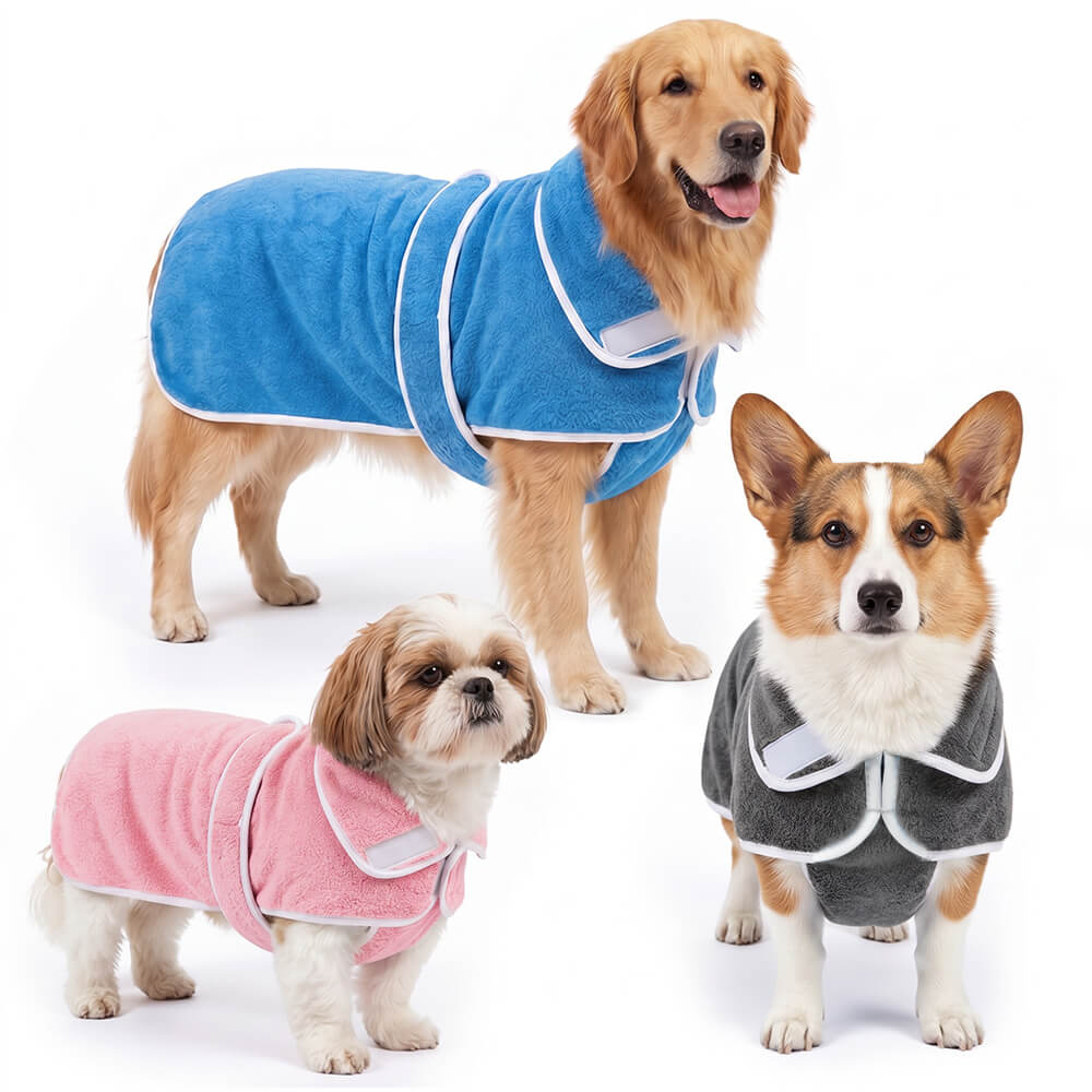 tizepetcollar's tweet photo. Meet the TZ-5003 — our new Dog Drying Robe.
Dual-sided coral fleece. 5 sizes. 3 colors. Custom branding welcome.
Built for pet brands who want quality their customers will come back for.
MOQ 250 | Factory direct | Samples available
🔗 https://t.co/iHq8wFgtWI
#DogDryingRobe https://t.co/dff1dZlKSf