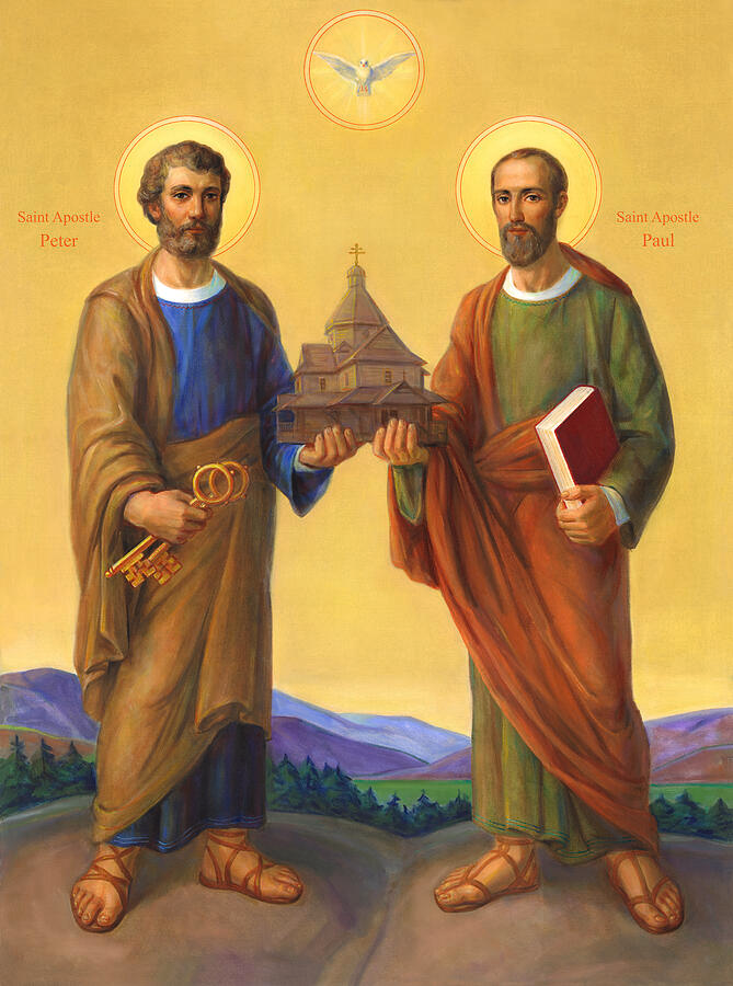 trad_west_'s tweet photo. Today is the feast day of Saints Peter &amp; Paul https://t.co/1JHYxJu6jX