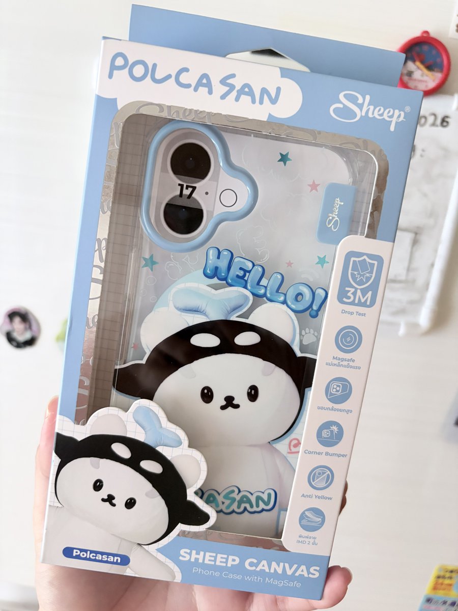 akachxn's tweet photo. case polcasan gweh nyampe juga huhuuu 🥺 dari thai ke jepang 🫶🏻 cute bgtttt https://t.co/MWtYdg77V3