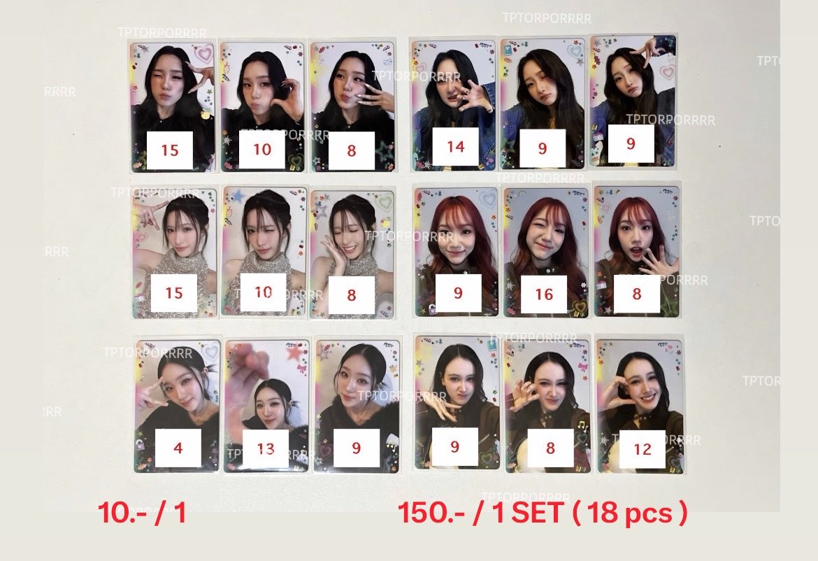 TPTORPOR's tweet photo. WTS🌟 Felizz  [ 60.- / 1 ]

• ครบแอค เซตละ 150

สนใจ dm สอบถามเพิ่มเติมได้เลยค่ะ
ค่าจัดส่ง 50.-📮

 #GMMTVPOPUPSTOREINTAIPEI #ตลาดนัดfelizz #ตลาดนัดgmmtv https://t.co/STa9mGCST5