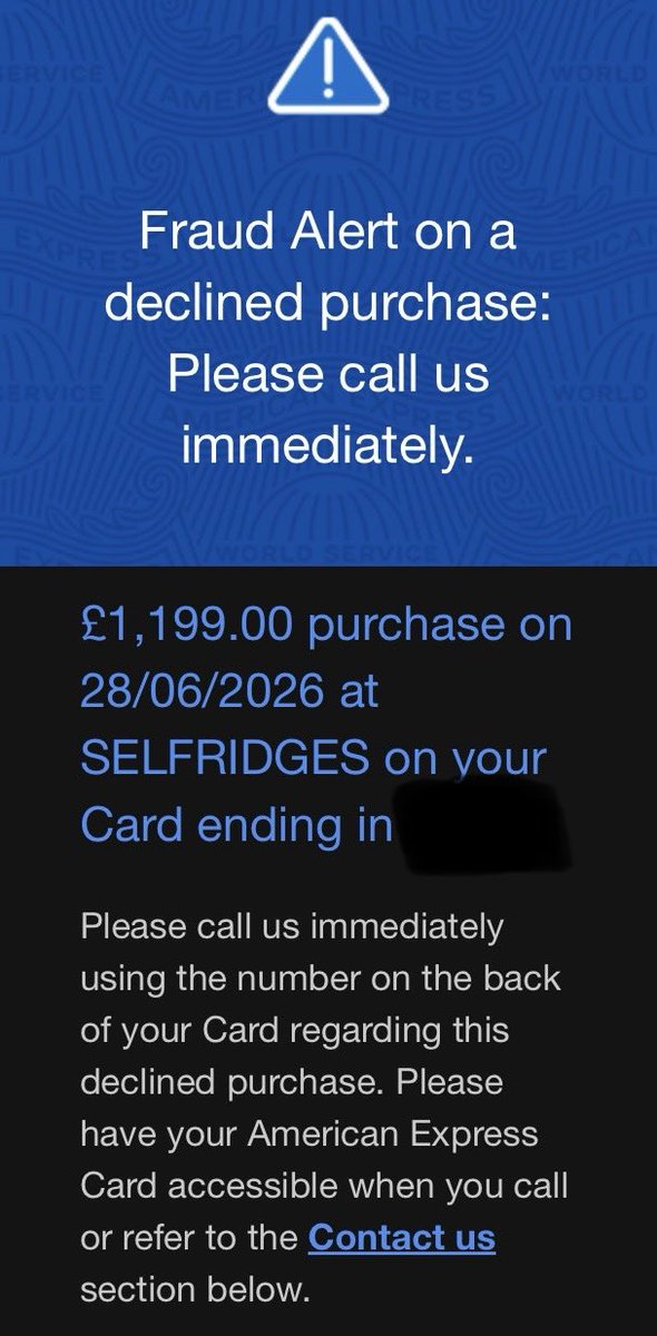 wheelieabarrow's tweet photo. Having to destroy My new credit card as some scum bag has tried to use it already, before it even reached me! @AmexUK https://t.co/17wDDSFY4K