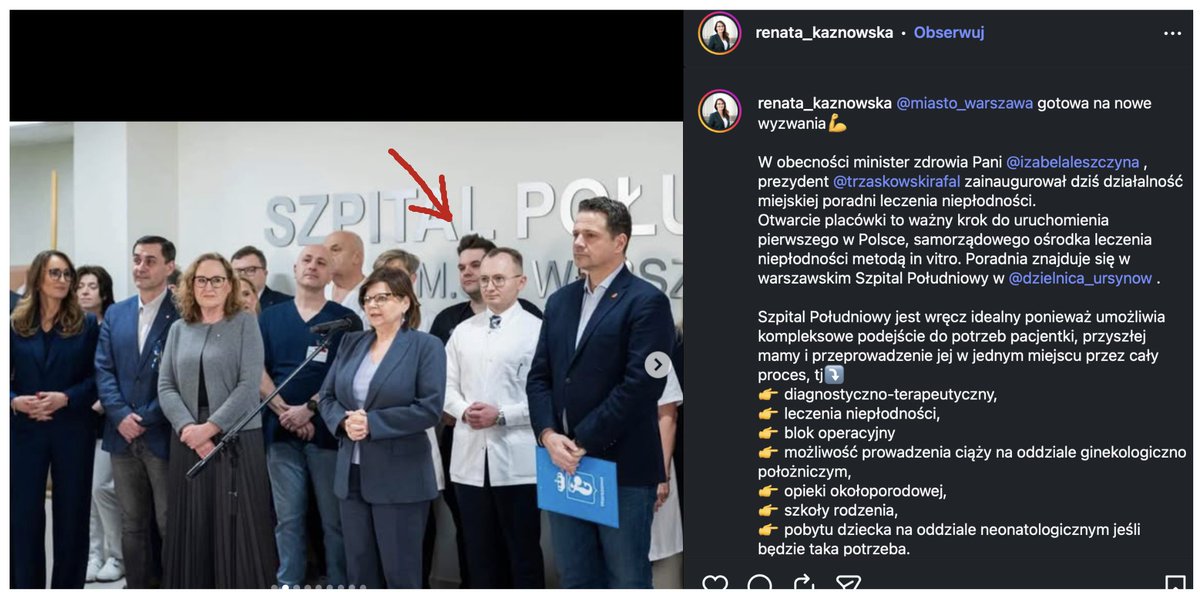 ExplicitePL's tweet photo. Czy #Kacprzyk zajmował się też leczeniem niepłodności? Po co on na zdjęciach obok prezydenta https://t.co/Qlj5CEZQIP. Warszawy Rafała Trzaskowskiego i wiceprezydent Renaty Kaznowskiej podczas inauguracji poradni leczenia niepłodności? Czy nie był potrzebny na SOR ten niby zwykły "brygadzista"?