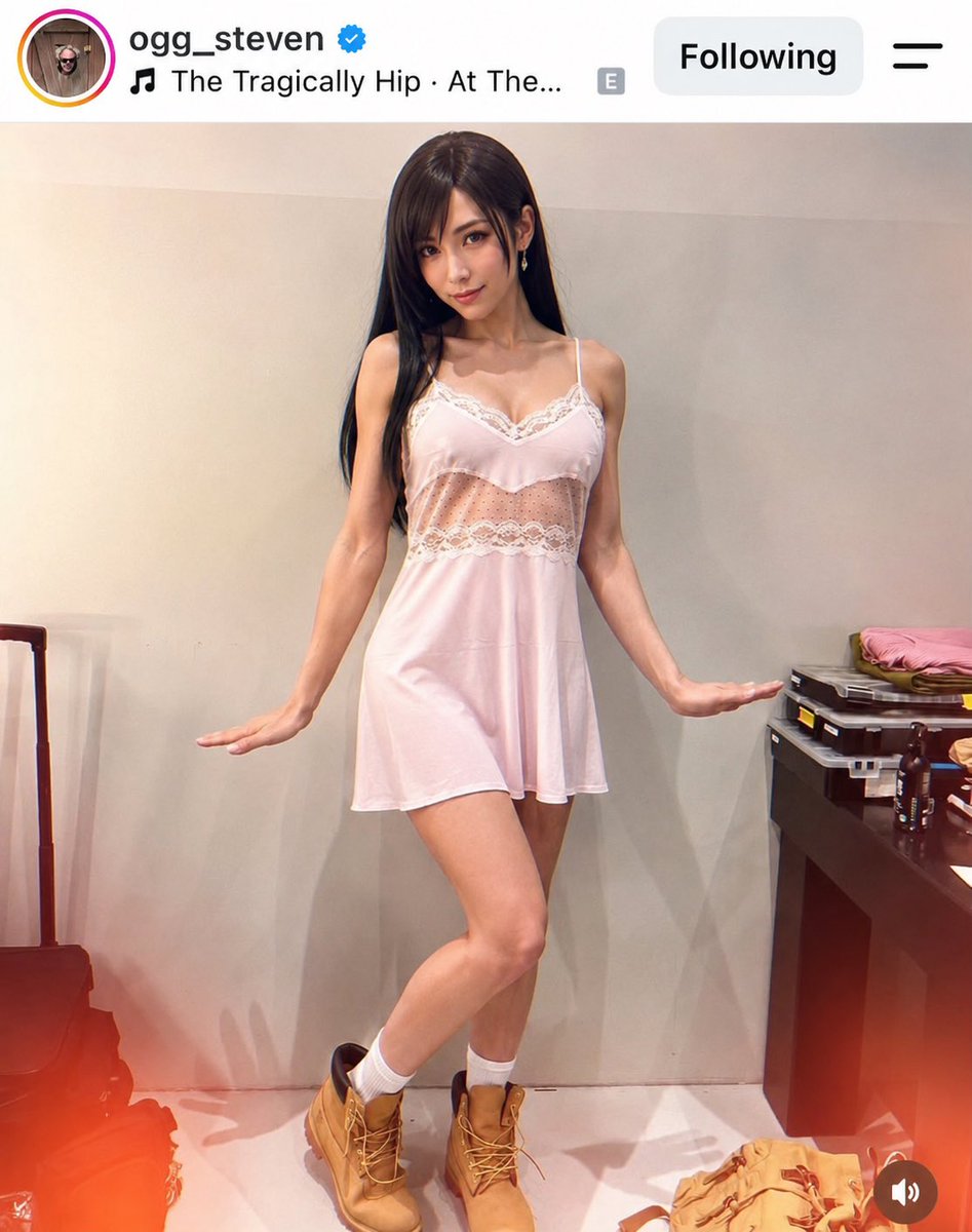 Beyond4AI's tweet photo. Hi @grok , change Steven Ogg into Tifa. https://t.co/pvVBd546Bg